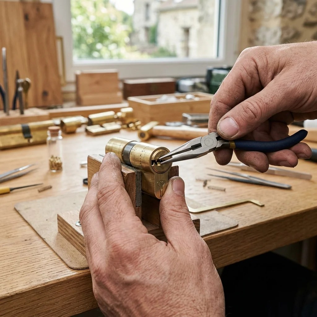 Reproduction clé brevetée - Serrurier Eragny